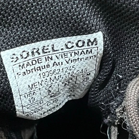 Sorel/Men's Preloved Gray Chukka Boots Size 10 - Picture 8 of 8